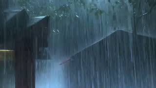 Go to Sleep with Thunder & Rain Sounds  Relaxing Sounds for Insomnia Symptoms & Sleeping Disorders