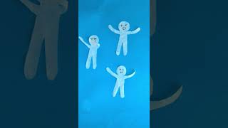 Paper Men Alive? 🤯 An Easy Science Trick with Static! ⚡️