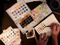 Watercolor Journaling: Learning to control your brush #3