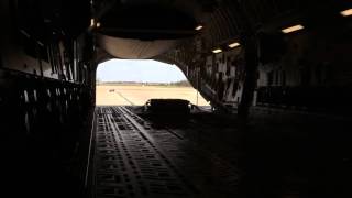 First C17 Combat Offload