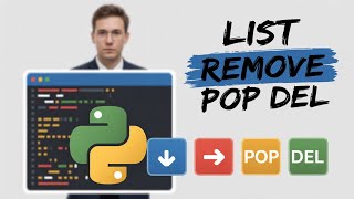 Removing items in a Python list using remove, pop, del, and clear methods | Part 28
