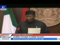 President Jonathan Says Terrorism Will Be Defeated In Nigeria