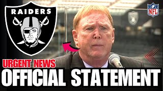 😱 Raiders in Crisis? Mark Davis Looks Worried in Shocking Interview! 🏈🔥