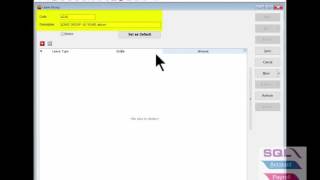 SQL Payroll 07Maintain Leave Group
