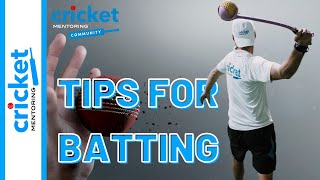 LEARN THE EXPERT TIPS TO BATTING | SCOLLS CRICKET COACHING