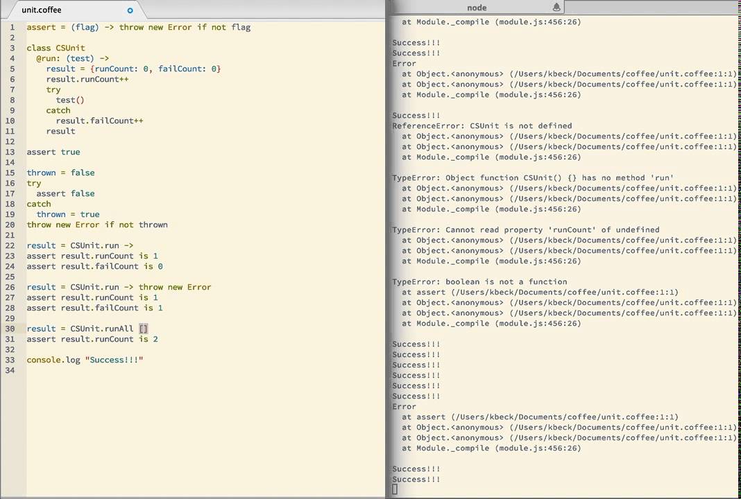 Making Making Coffeescript Youtube