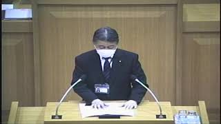 令和3年第1回定例会3月10日代表質問（山本議員）