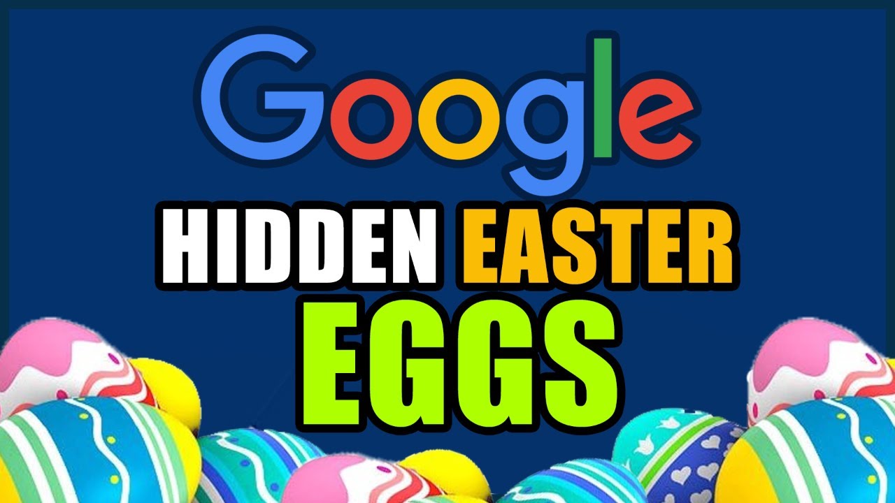 GOOGLE Hidden Easter Eggs' (Hidden Secrets And Tricks In Google) - YouTube