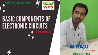 Basic components of electronic Circuits Lecture 2 // WITSCONNECT