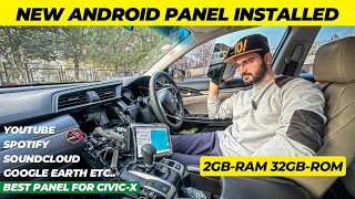 HONDA CIVIC X ANDROID PANEL INSTALATION | ORIGINAL 2GB/32GB COMPLETE INSTALLATION GUIDE