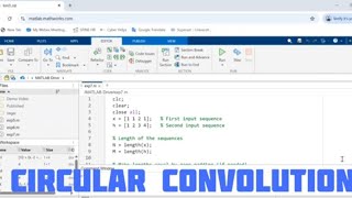 Circular Convolution in MATLAB: Masterclass with Dr. Sagar Singh Rathore!!!