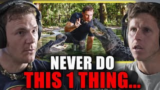 The Deadliest Mistake People Make Around an Alligator: Gator Wrestler Explains | Chris Gillette