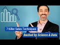 7 Killer Sales Techniques Backed By Science & Data