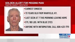 Golden Alert for missing man