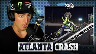 "Were you ever knocked out during that crash and what can you remember?" Cameron Mcadoo explains...
