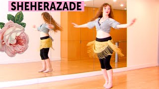 Belly Dance Lyrical Fantasy: Scheherazade 1 with Autumn Ward INSTANT VIDEO at WorldDanceNewYork.com