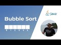How to sort an array using Bubble Sort algorithm in Java ?.
