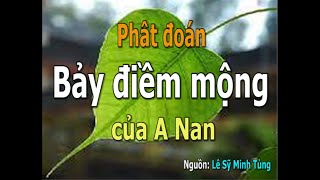 Phật đoán bảy điềm mộng của ngài A Nan