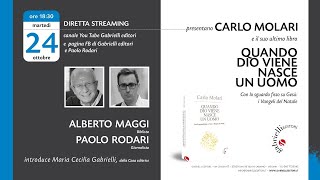 Alberto Maggi e Paolo Rodari presentano Carlo Molari e il suo libro sui Vangeli del Natale