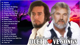 David Foster, Peabo Bryson, James Ingram, Dan Hill, Kenny Rogers 💓 Best Duets Male and Female Songs
