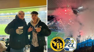 FC Luzern vs BSC Young Boys - CSSL Stadionvlog l BSC YB begrabt FC Luzern💔😳