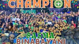 SASMA (GRAND CHAMPION) MASINLOC BINABAYANI 2024 PERFORMANCE