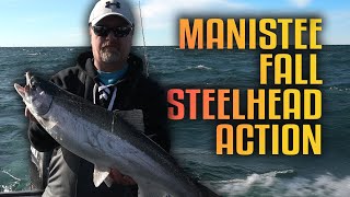 Fall Steelhead Action in Manistee, Michigan | Fisherman’s Digest