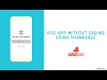 Create an App in Thunkable for Android, iOS & Web | No-Code Tutorial