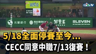 指揮中心點頭 中職敲定7/13下週二復賽－民視新聞