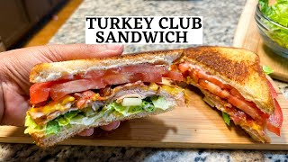 The Ultimate Turkey Club Sandwich | Perfect for a Quick and Delicious Lunch!