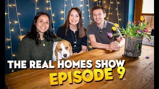 Open plan kitchen ideas and home security cameras: Real Homes Show Ep.9