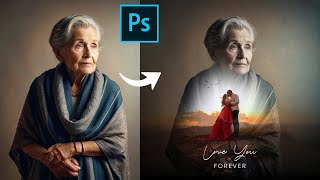 Double Exposure Effect in Photoshop | Easy & Creative Tutorial #photoshoptutorial