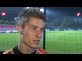 joshua smits na afloop van knvb bekerwedstrijd ajax amateurs n.e.c.