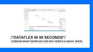 DataFlex in 90 seconds