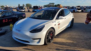 2024 SCCA Solo Nationals East Side, Tesla Model 3 (AS) Fastest Run (68.980)