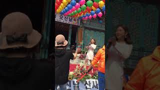 송가인 약천사 미스트롯 직캠 190512 (3/3)