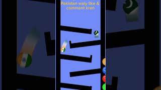 India vs Pakistan | simple marble race game #games #gameplay #gaming