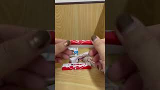 Kinder Chocolate 🍫 with milky filling 建達巧克力