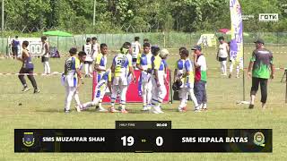 SMS Muzaffar Shah (MOZAC) vs SMS Kepala Batas (SAKBA) | 24 - 0