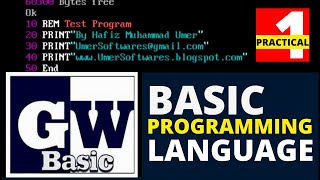HOW TO WRITE A PROGRAMME IN GWBASIC, COMPUTER SCIENCE, CLASS 8, UNIT 5, LECTURE 5, GWBASIC PROGRAMME