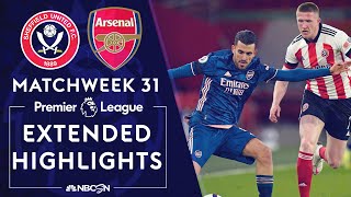 Sheffield United v. Arsenal | PREMIER LEAGUE HIGHLIGHTS | 4/11/2021 | NBC Sports