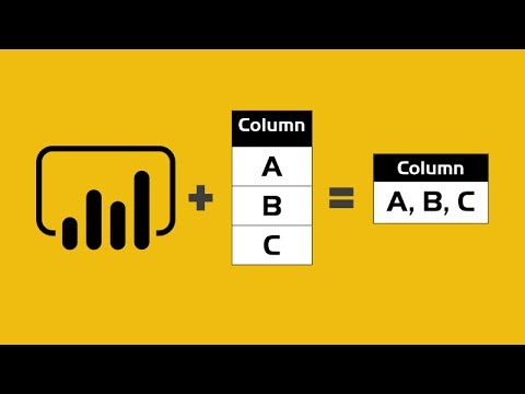 Concatenate, Merge or Combine multiple rows into one value - Power Query for Power BI