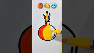 🍎🍋🥶 Satisfying Creative Art #shorts #art #drawing #satisfiyingart #painting #easydrawing