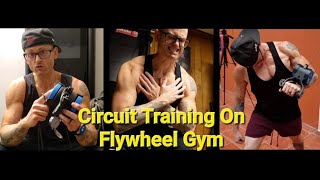Circuit Training With Handy Gym || Portable Flywheel Trainer