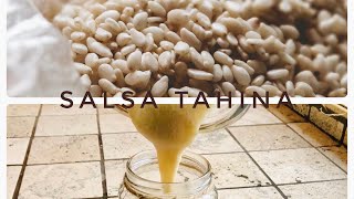 SALSA TAHINA FATTA IN CASA facile e veloce! #28 EASY TAHINI the best recipe