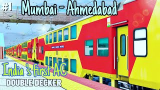 12931/Mumbai Central - Ahmedabad AC Double Decker Express | Indian train simulator | New Gameplay