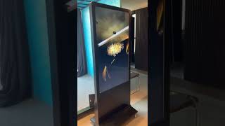 Digital kiosk for electrical showrooms #chandlier #lights #decoration #staietech #digitalsignage