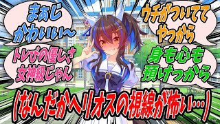 【ウマ娘】『担当契約してからそれなりに時間も経過したここ最近担当であるダイタクヘリオスの視線が契約した頃とは明らかに違うことに気付いてしまいちょっと怖くなり誰かに相談しようとするヘリトレ(女性25)』