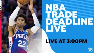 Sixers Talk LIVE - NBA Trade Deadline, Matisse Thybulle to the Blazers