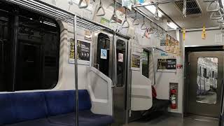 東京メトロ東西線 E231系800番台 落合→中野 車内の様子